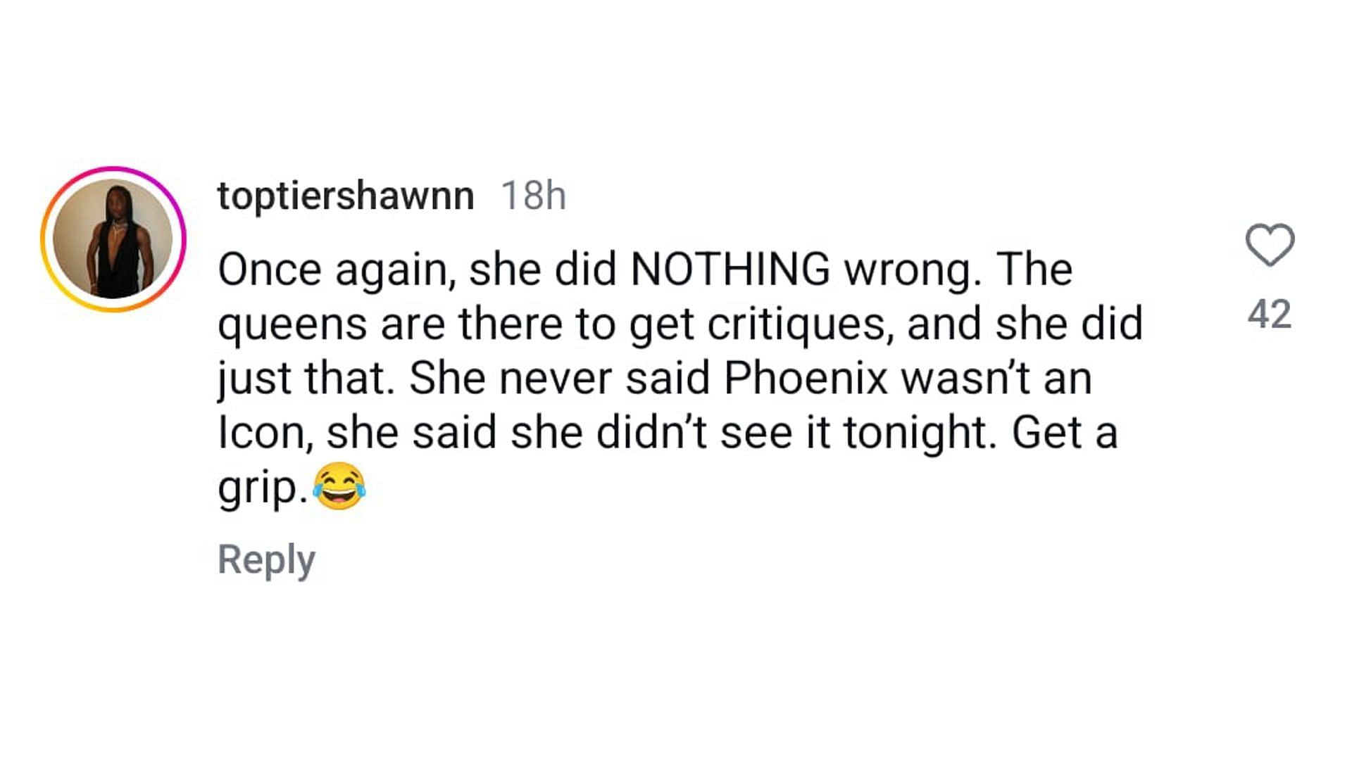 Netizens react to Phoenix's statements (Image via Instagram/@theneighborhoodtalk)